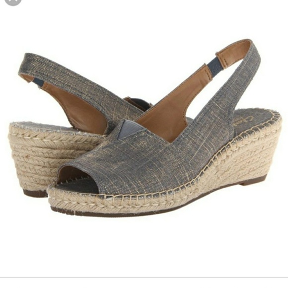 Clarks Espadrille Wedges Petrina Rhea 